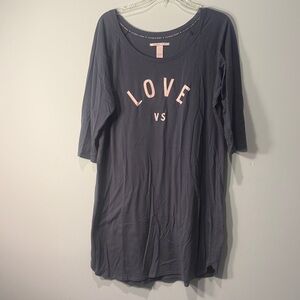 Women's Gray Love VS Top